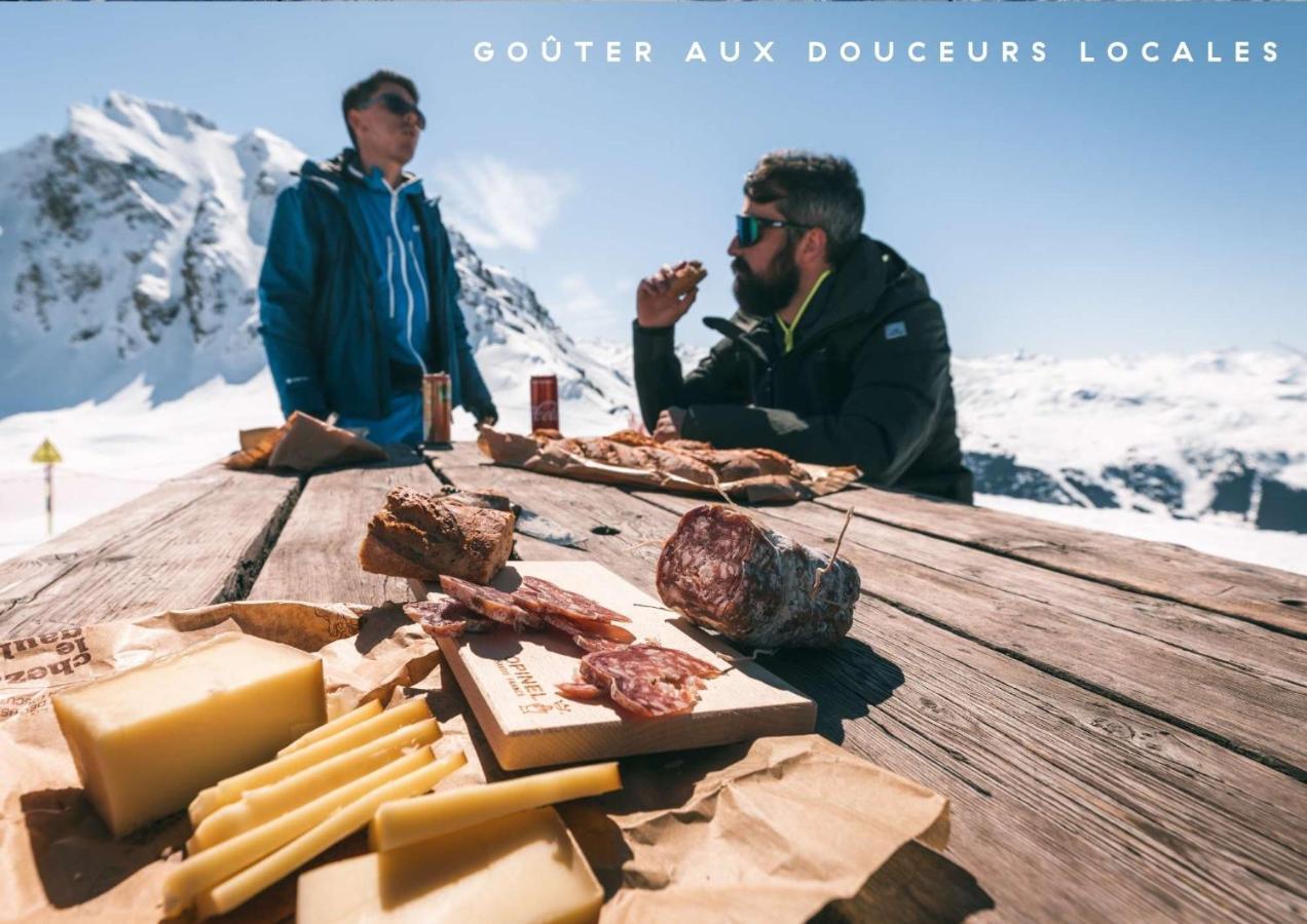 Ecrin Blanc Resort Courchevel Exterior foto