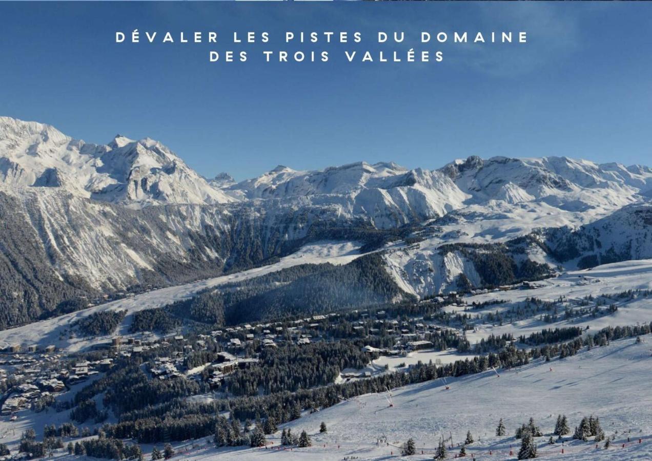 Ecrin Blanc Resort Courchevel Exterior foto