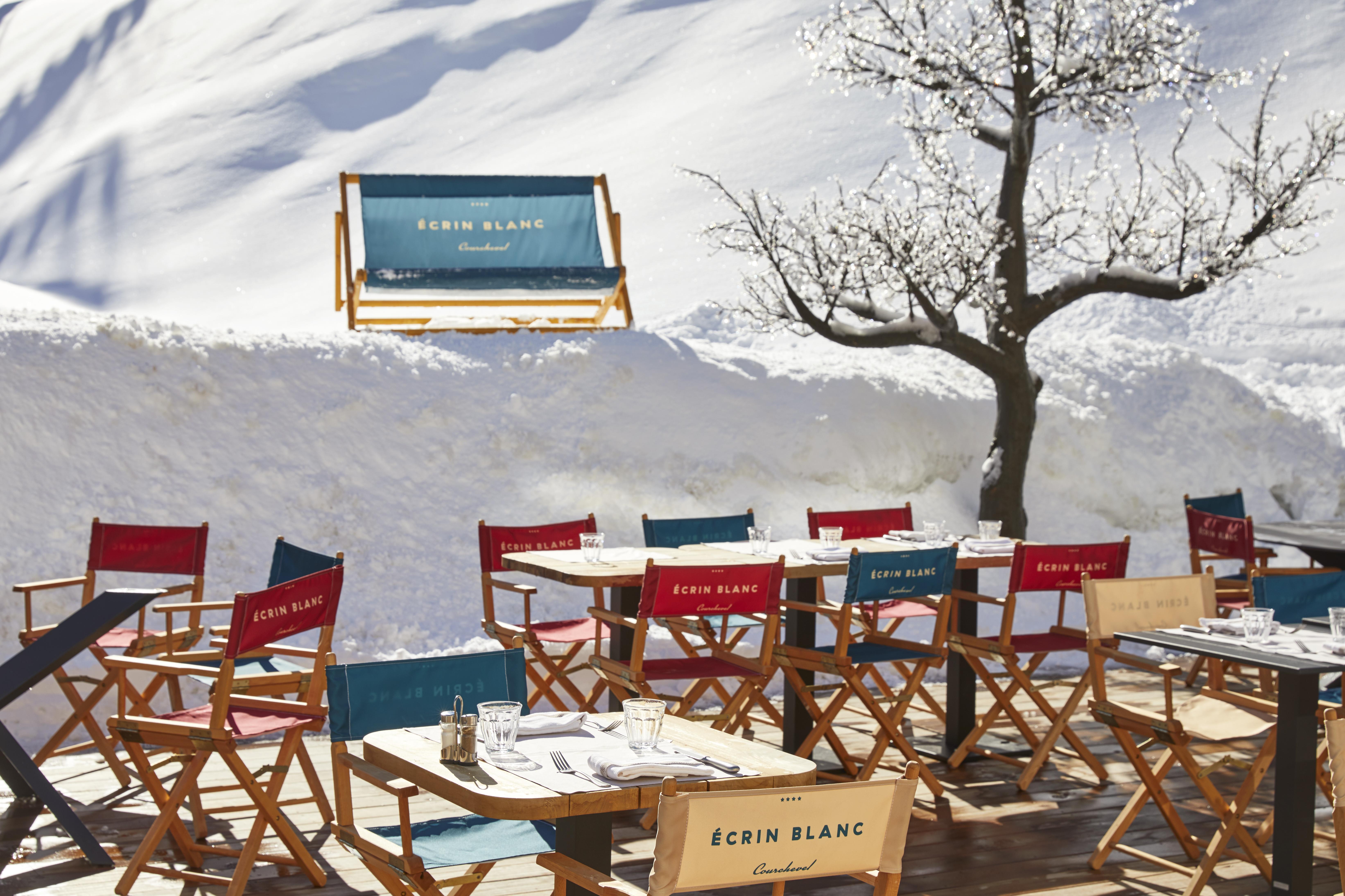 Ecrin Blanc Resort Courchevel Exterior foto