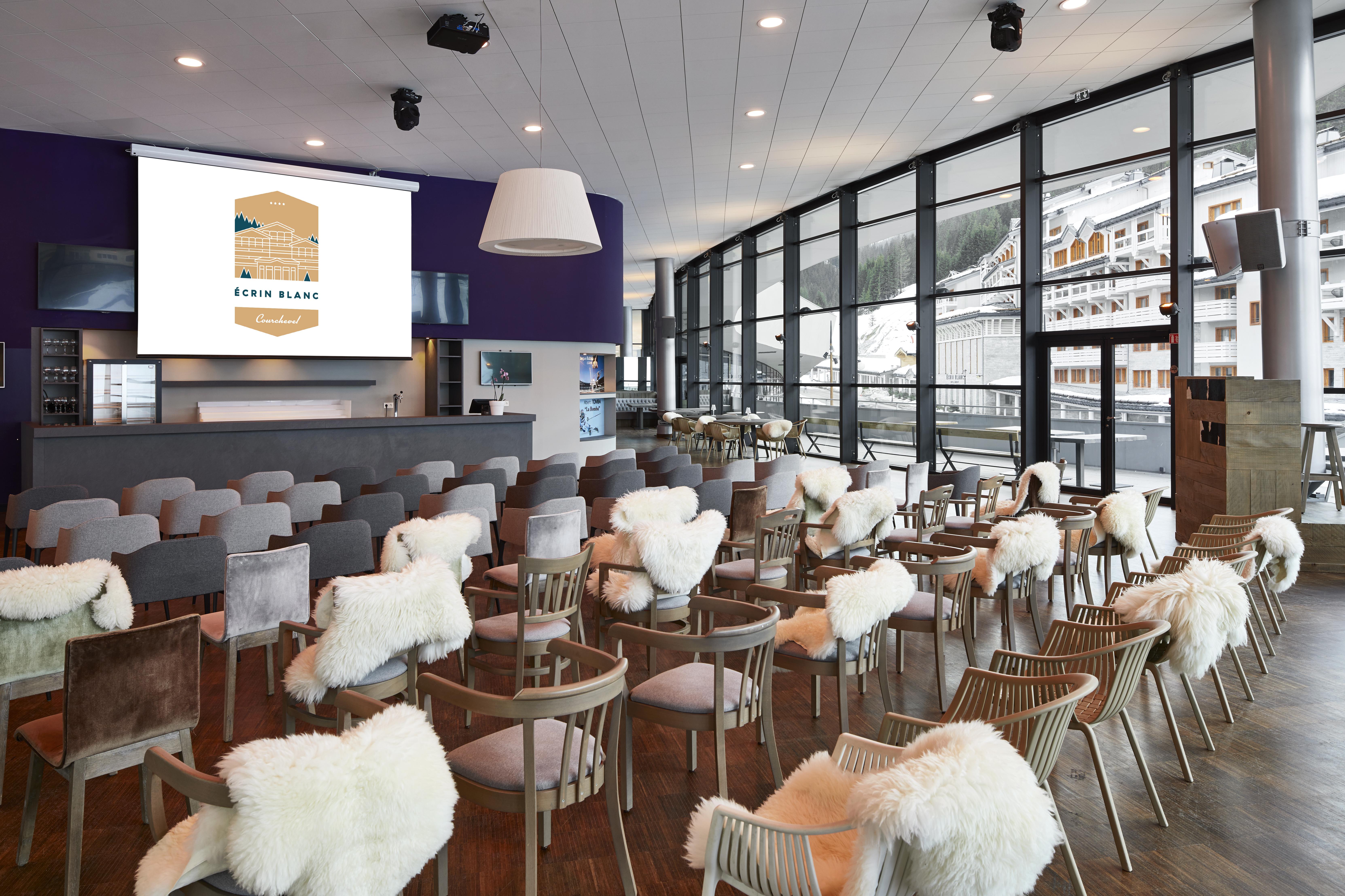 Ecrin Blanc Resort Courchevel Exterior foto