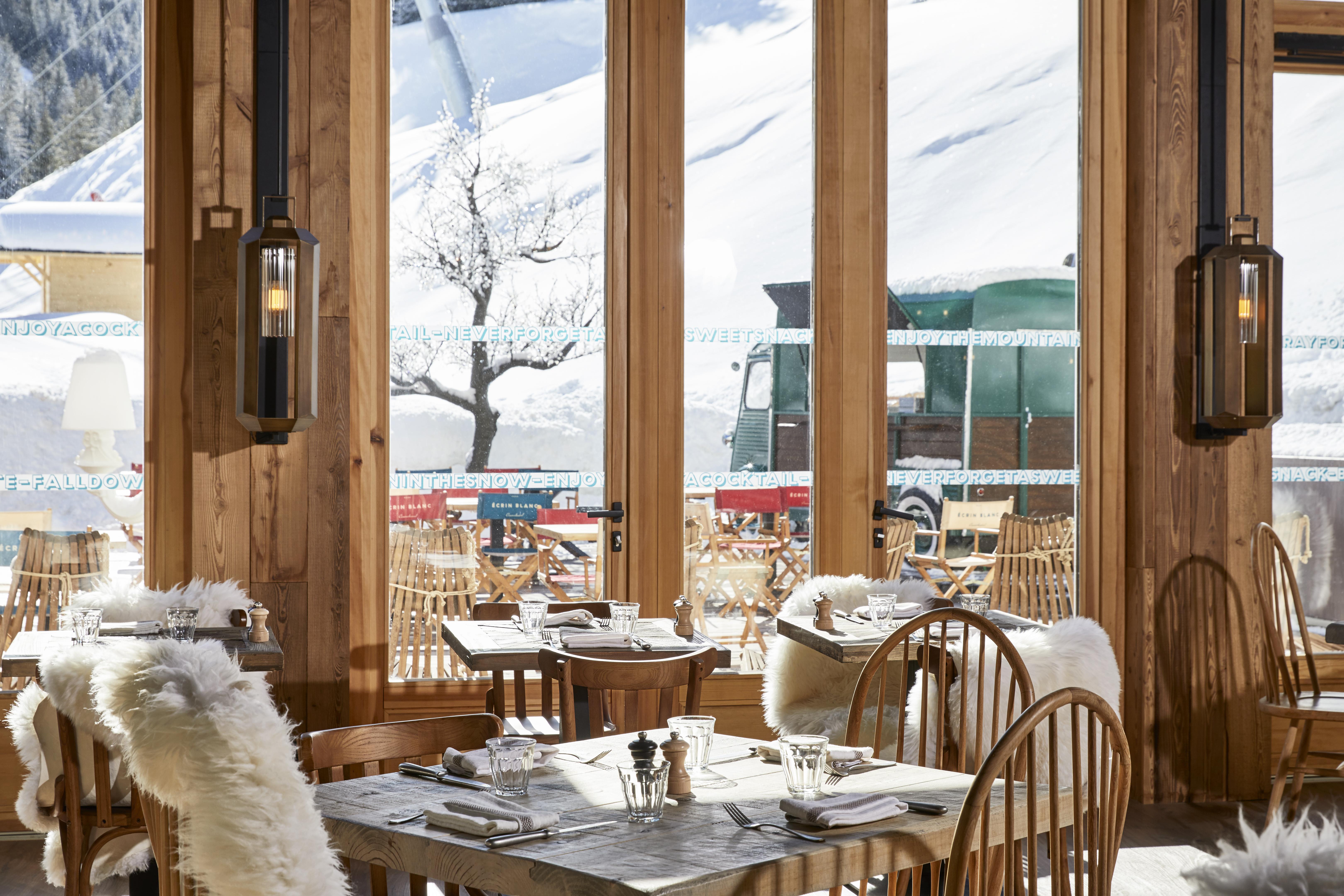 Ecrin Blanc Resort Courchevel Exterior foto