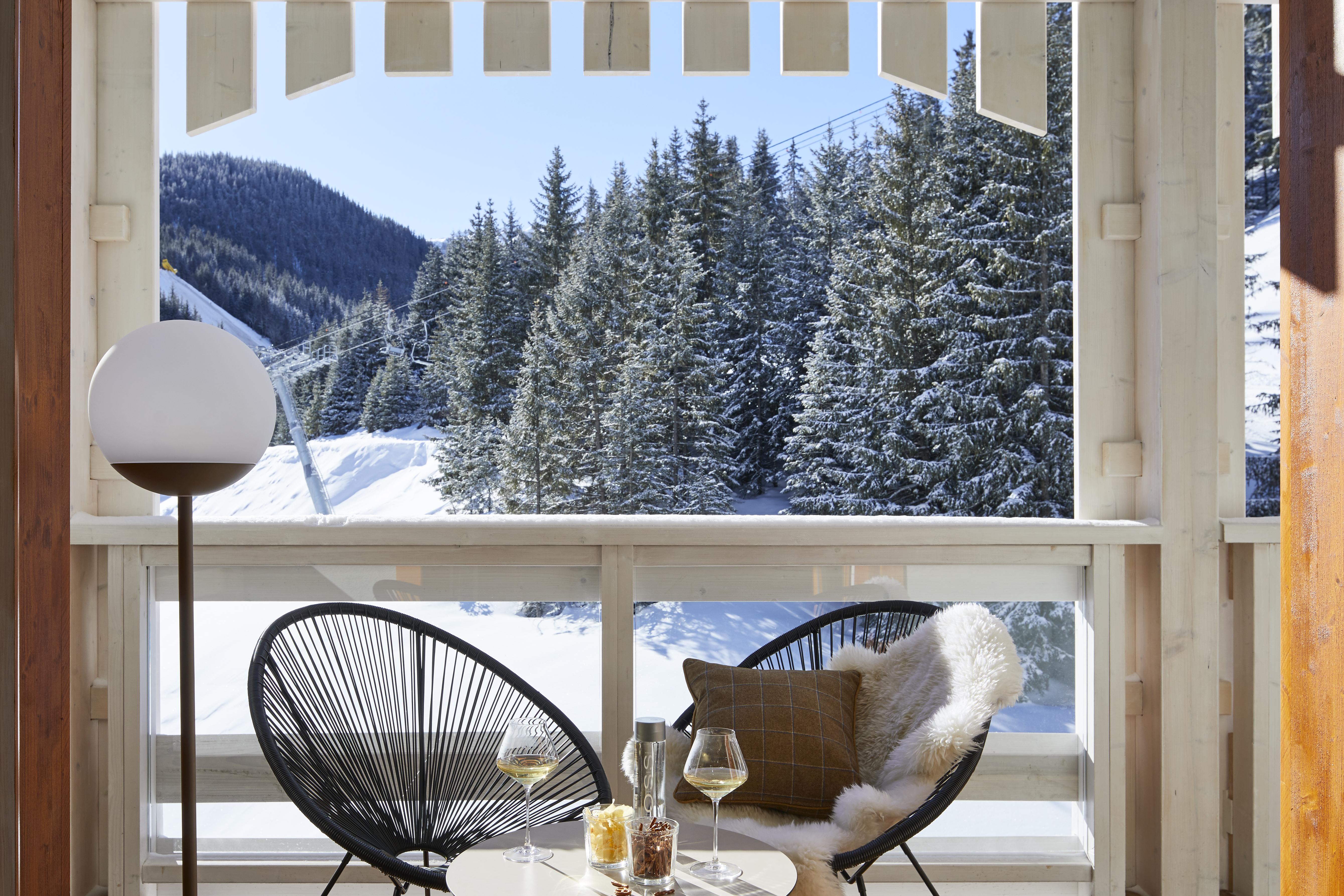 Ecrin Blanc Resort Courchevel Exterior foto