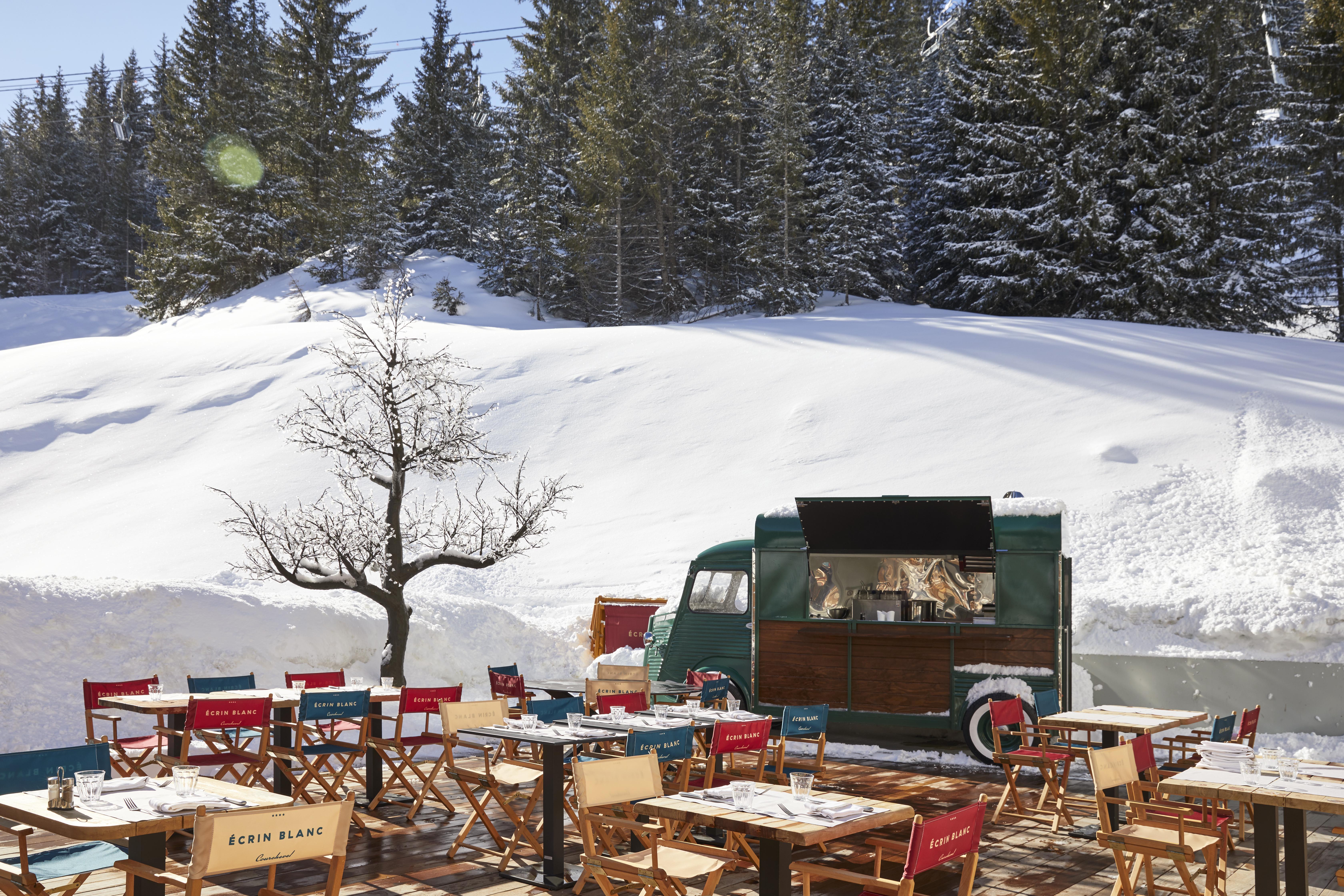 Ecrin Blanc Resort Courchevel Exterior foto