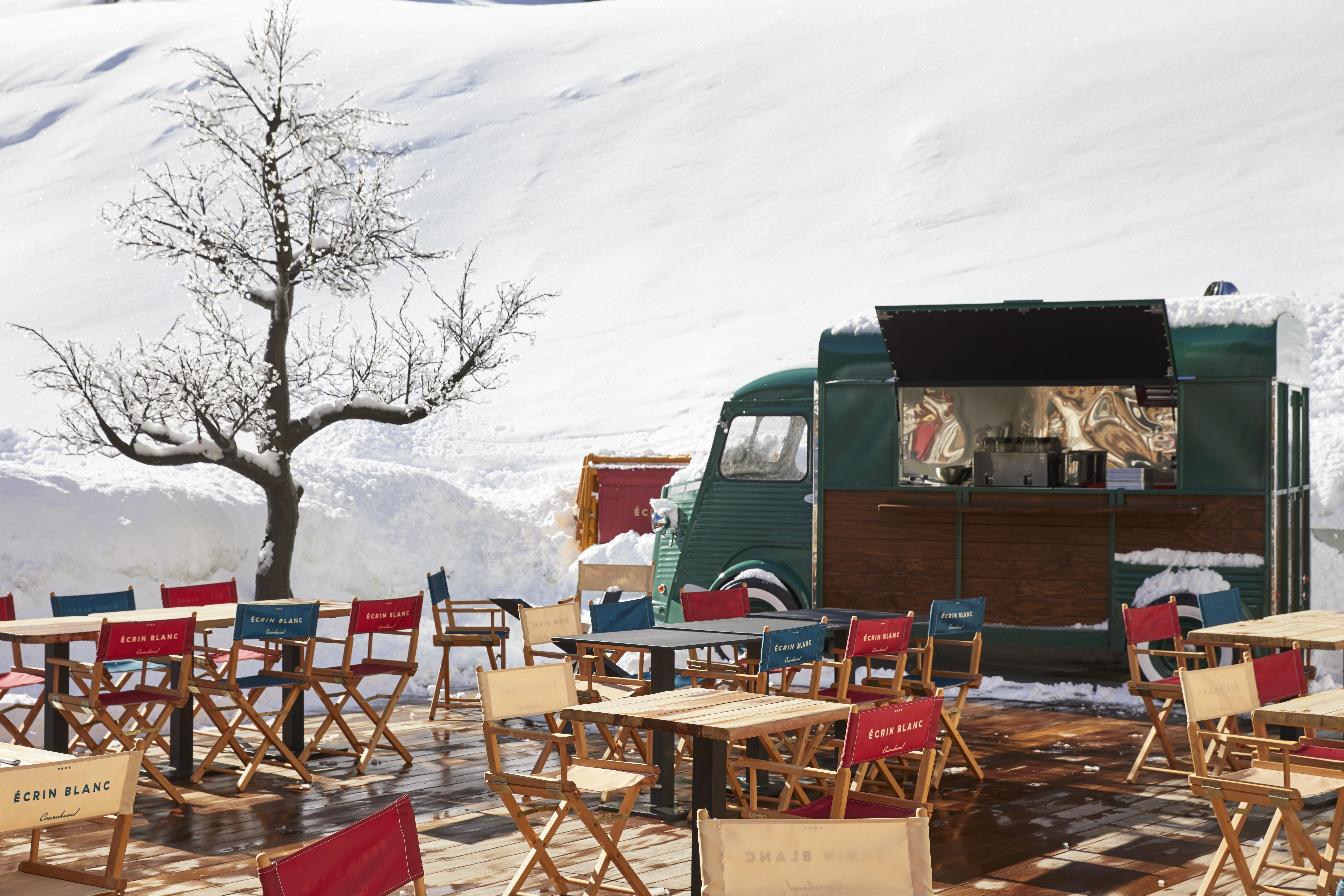 Ecrin Blanc Resort Courchevel Exterior foto