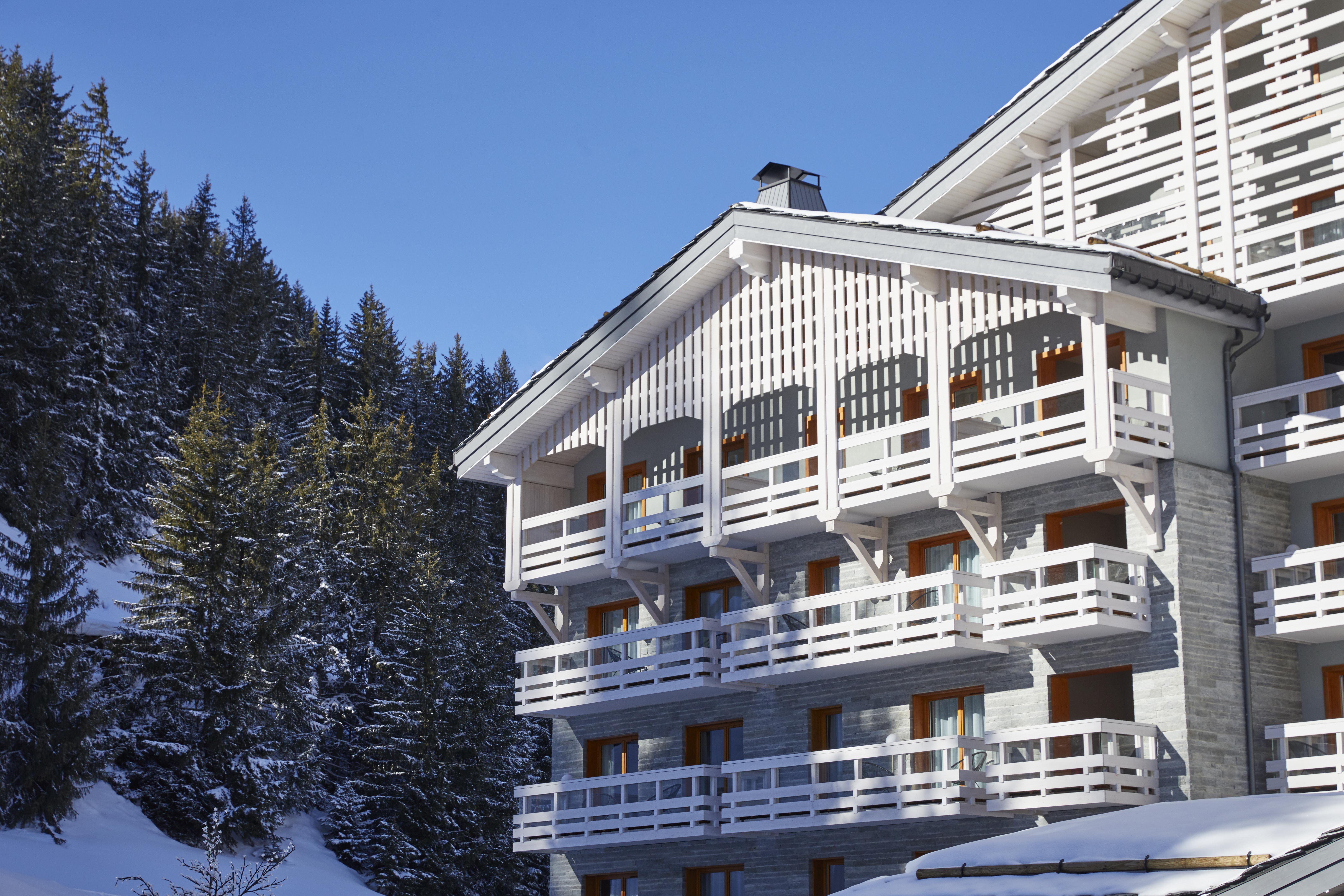 Ecrin Blanc Resort Courchevel Exterior foto