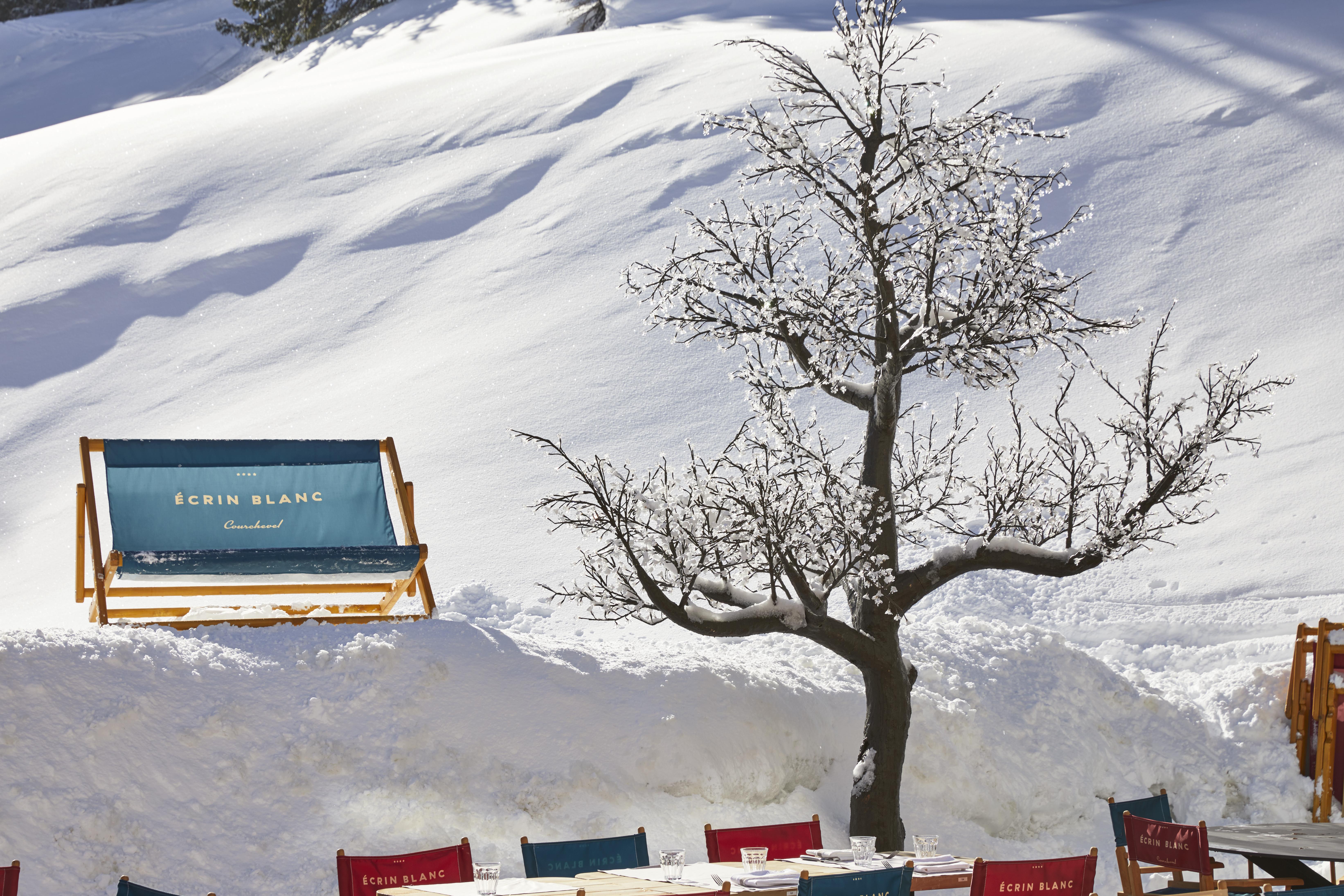 Ecrin Blanc Resort Courchevel Exterior foto