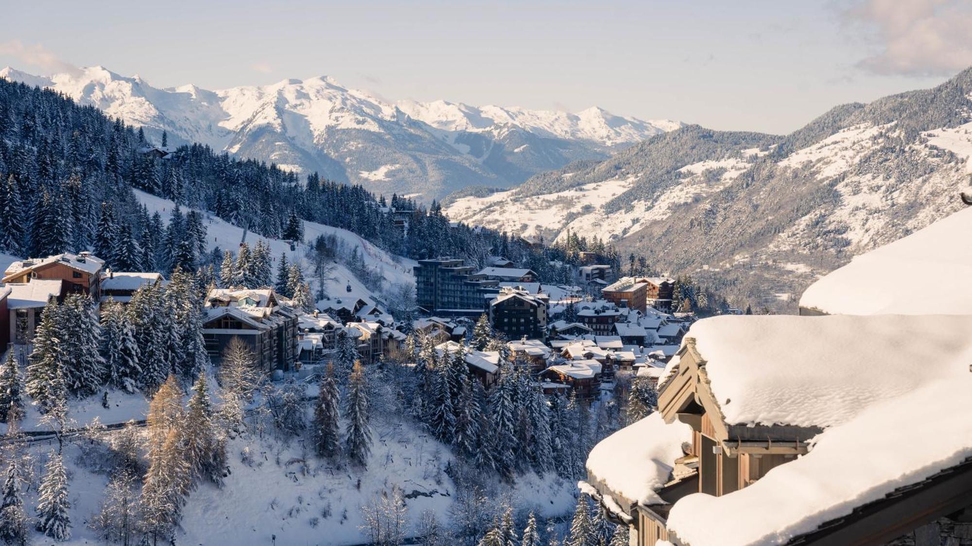 Ecrin Blanc Resort Courchevel Exterior foto